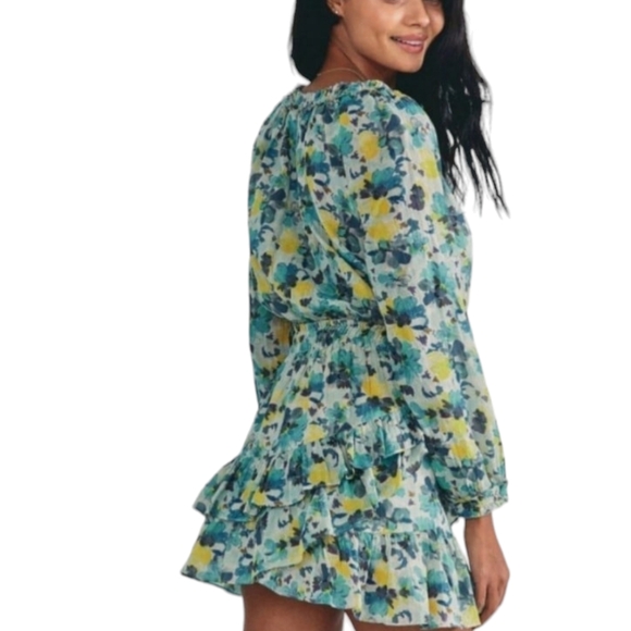 Loveshackfancy Rayna Dress Acai Berry Size Medium - Picture 2 of 6